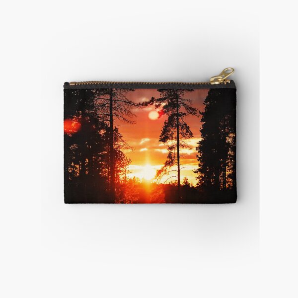 Item preview, Ember Sky Forest Sunset designed and sold by Exodoi.