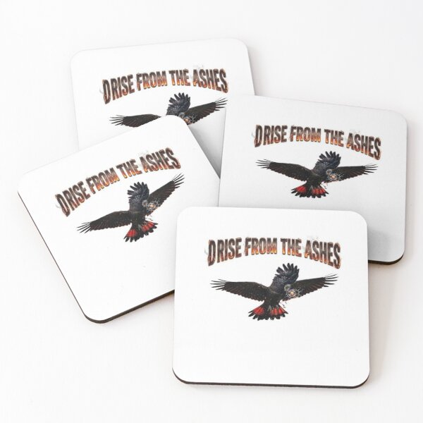 Item preview, Red Tailed Black Cockatoo Rise From The Ashes. designed and sold by skrzydlatyraj.