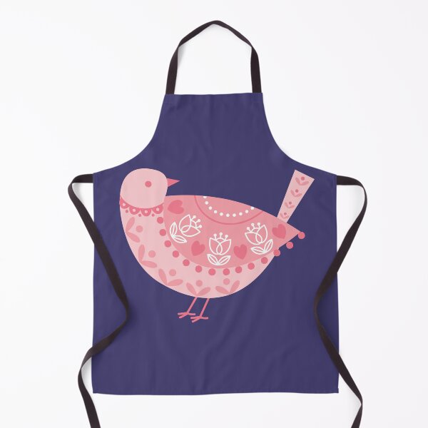 Item preview, Pink as Folk Pigeon Bird designed and sold by Kay Whittaker Design.