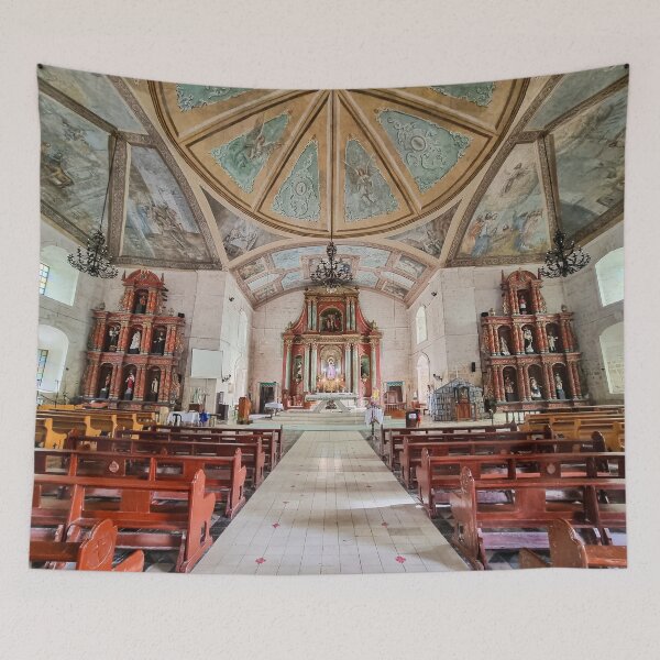 Item preview, Loboc Church Bohol - Parroquia de San Pedro Apostol | Historic Philippines Heritage Art designed and sold by Ross.A.Campbell.