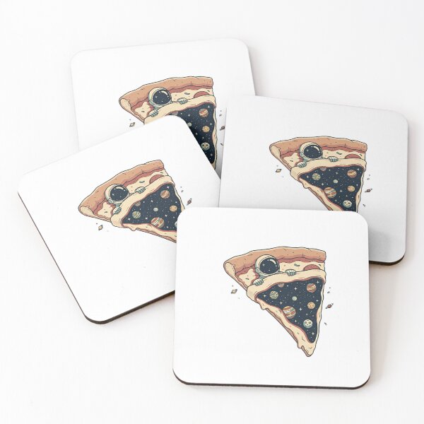Item preview, Astronaut Pizza Galaxy Space designed and sold by RetroMini2026.