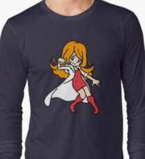 WarioWare Gold - Mona Long Sleeve T-Shirt