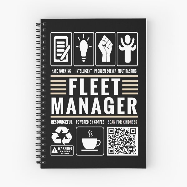 Item preview, Funny Fleet Manager Job Description Icons QR Code designed and sold by MerchMaxxing.