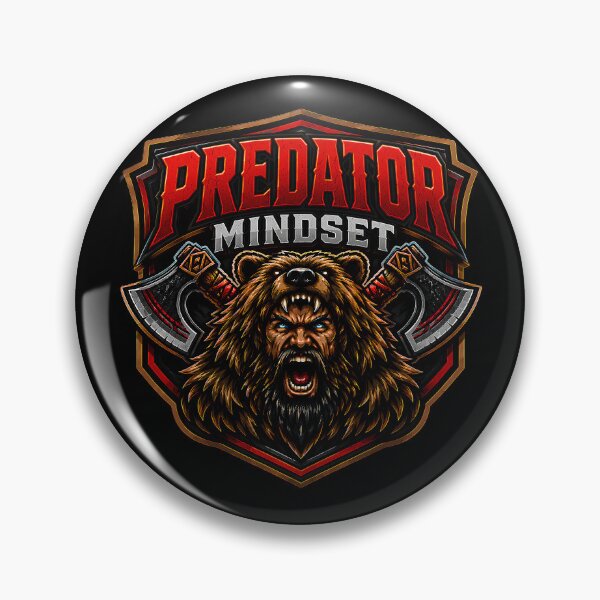 Item preview, Predator Mindset Viking Warrior Emblem designed and sold by R3X .