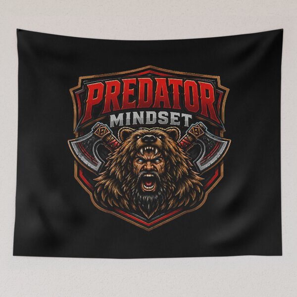 Item preview, Predator Mindset Viking Warrior Emblem designed and sold by R3XFORGE.
