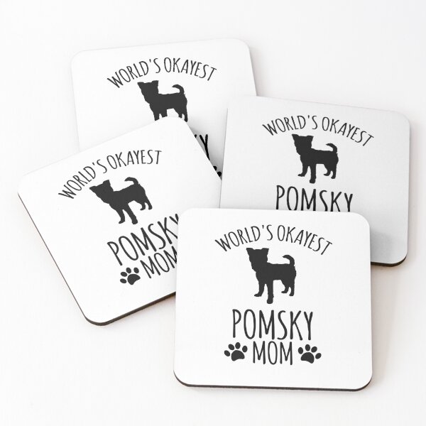Item preview, Worlds Okayest Pomsky Mom - Dog Mom designed and sold by kindxinn.