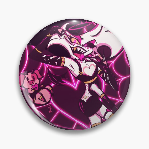 Item preview, Hazbin Hotel Angel Dust Poison Demon Pink designed and sold by LilithMilks.