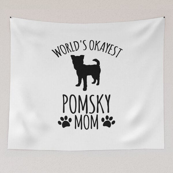 Item preview, Worlds Okayest Pomsky Mom - Dog Mom designed and sold by kindxinn.