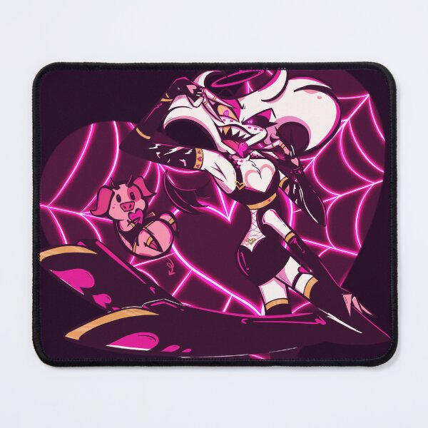 Item preview, Hazbin Hotel Angel Dust Poison Demon Pink designed and sold by LilithMilks.