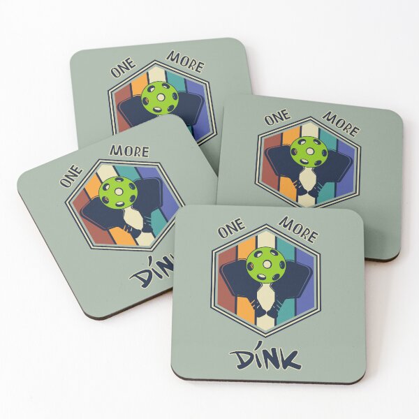 Item preview, One More Dink - Retro Print for Pickleball Players designed and sold by AnnArtshock.