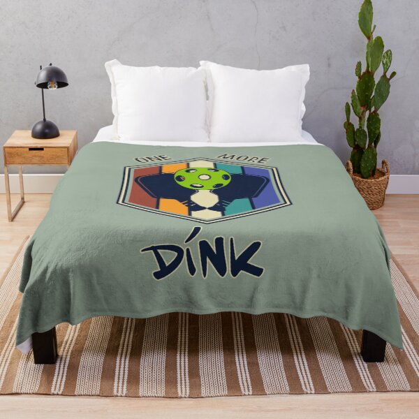 Item preview, One More Dink - Retro Print for Pickleball Players designed and sold by AnnArtshock.