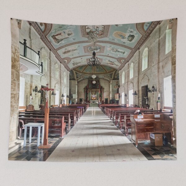 Item preview, Loboc Church Bohol - Parroquia de San Pedro Apostol | Historic Philippines Heritage Art designed and sold by Ross.A.Campbell.