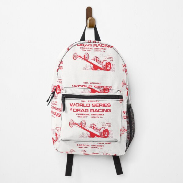 Item preview, 1968 World Series of Drag Racing, Cordova Dragway, Drag City, Illinois - red print. designed and sold by retropetrol.