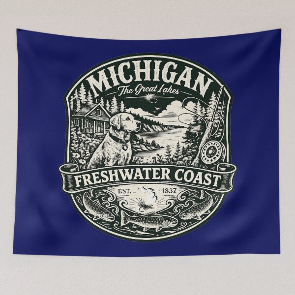 Item preview, Michigan Freshwater Coast designed and sold by FreshWaterWares.