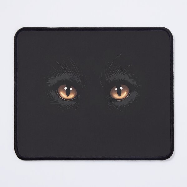 Item preview, Cat in the dark and the text “Don’t panic” designed and sold by GiriaGallery.