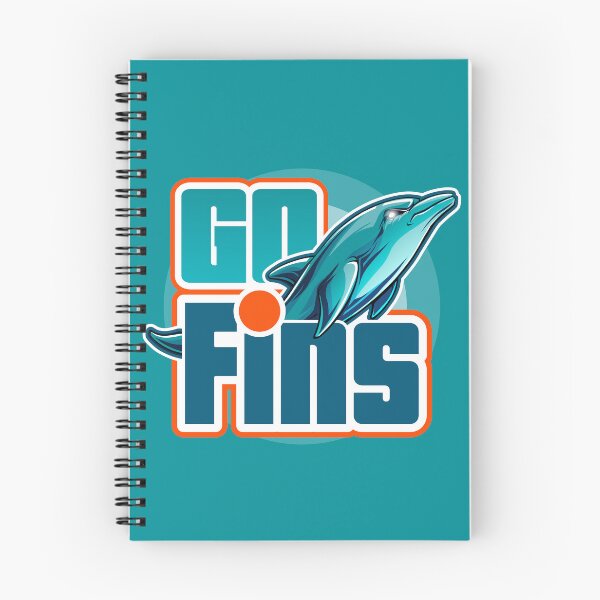 Item preview, Fins Up - Aqua and Orange Dolphin Mascot Illustration designed and sold by Canache.