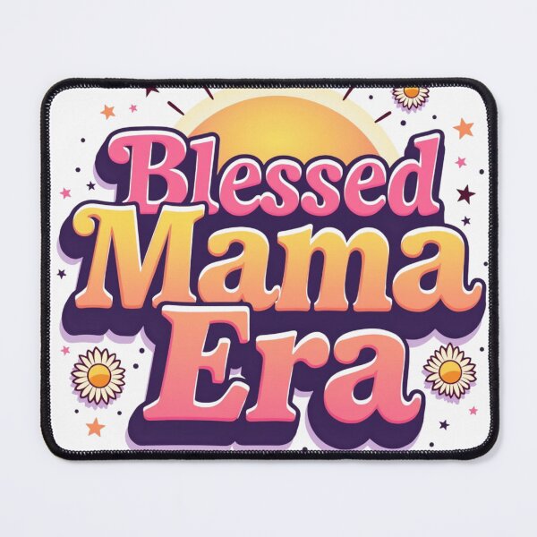 Item preview, Blessed Mama Era – Christian Mom T-Shirt designed and sold by Raesi1.