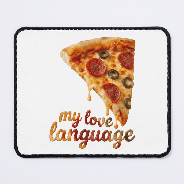Item preview, My Love Language Pizza Foodie Lovers designed and sold by RetroMini2026.