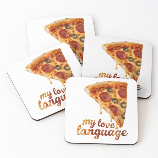 Item preview, My Love Language Pizza Foodie Lovers designed and sold by RetroMini2026.