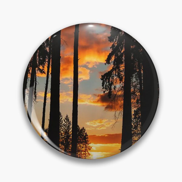 Item preview, Golden Horizon Through the Pines designed and sold by Exodoi.