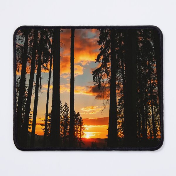 Item preview, Golden Horizon Through the Pines designed and sold by Exodoi.