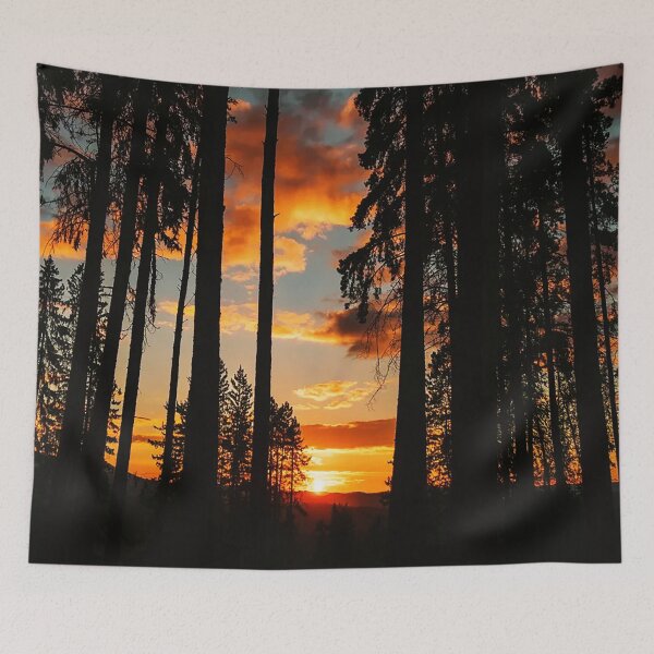 Item preview, Golden Horizon Through the Pines designed and sold by Exodoi.