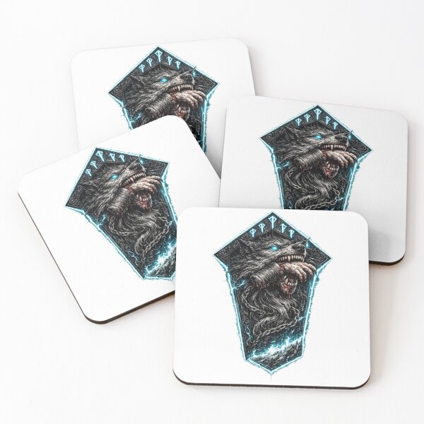 Item preview, Viking Wolf Horror. designed and sold by HorrorInkStudio.
