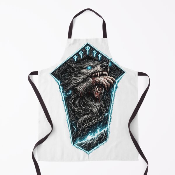 Item preview, Viking Wolf Horror. designed and sold by HorrorInkStudio.
