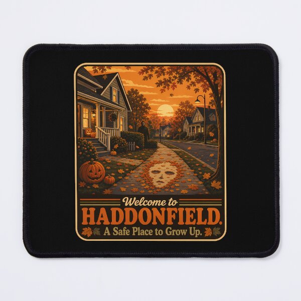 Item preview, Haddonfield Autumn Suburbia designed and sold by agearb.