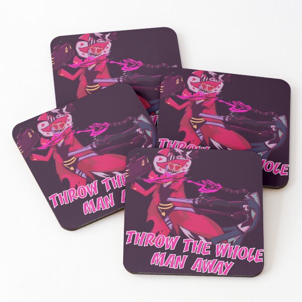 Item preview, Hazbin Hotel Vox Valentino "Throw The Whole Man Away" VoxVal designed and sold by LilithMilks.