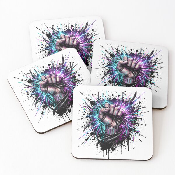 Item preview, The Wired Fist: Cybernetic Power & Data Grip designed and sold by OnikaD art.
