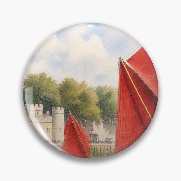 Item preview, Thames Barge by Tower of London designed and sold by designbywhacky.