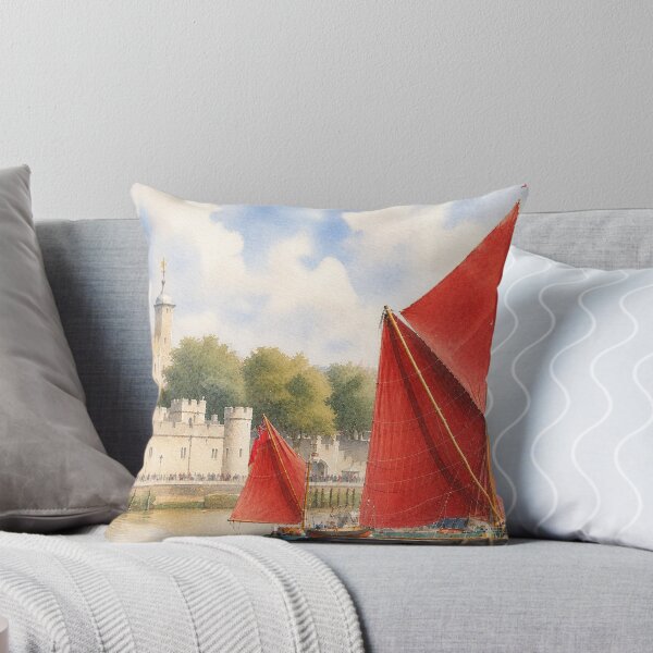 Item preview, Thames Barge by Tower of London designed and sold by designbywhacky.
