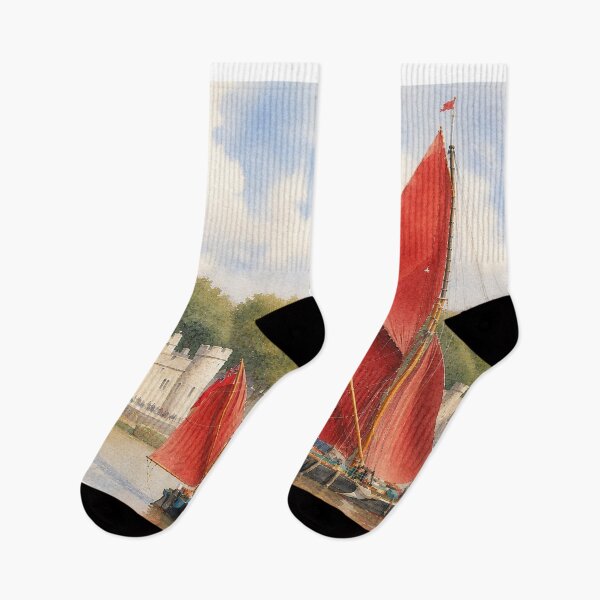 Item preview, Thames Barge by Tower of London designed and sold by designbywhacky.