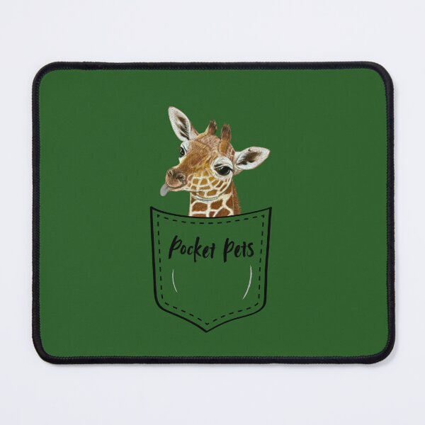 Item preview, Snarky giraffe in a pocket designed and sold by OnaleeNicklinArt.