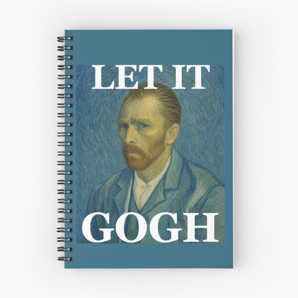 Artikelvorschau, Let It Gogh – Lustiges Van-Gogh-Gemälde für Kunstliebhaber entworfen und verkauft von wtfbba.