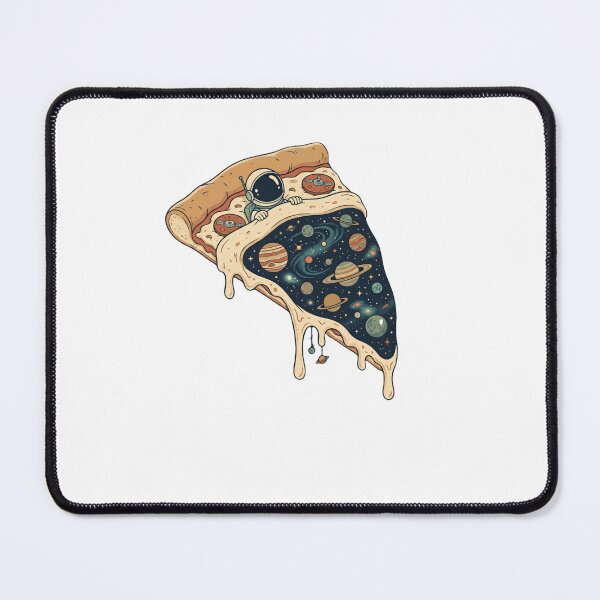 Item preview, Astronaut Pizza Slice Universe Planets Galaxy designed and sold by RetroMini2026.