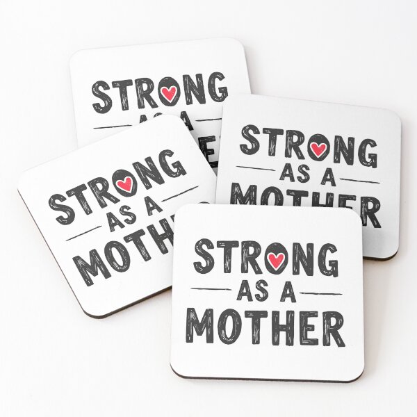 Item preview, Strong as a Mother – Mom Strength T-Shirt designed and sold by Raesi1.