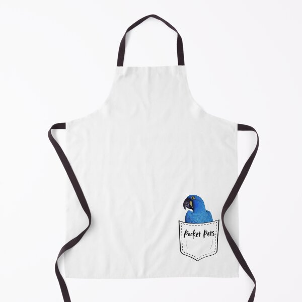 Item preview, Blue parrot in a pocket  designed and sold by OnaleeNicklinArt.