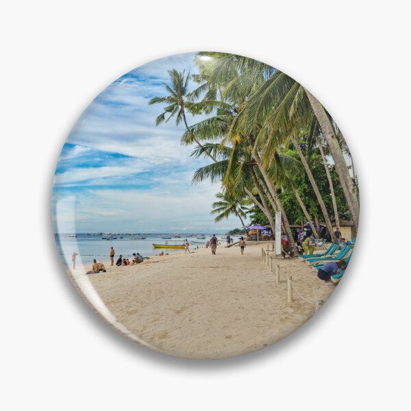 Item preview, Alona Beach, Panglao - Tropical Bohol Paradise | Vibrant Philippines Coastal Seascape Art designed and sold by Ross.A.Campbell.