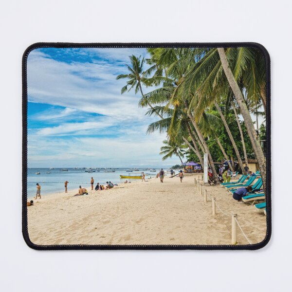 Item preview, Alona Beach, Panglao - Tropical Bohol Paradise | Vibrant Philippines Coastal Seascape Art designed and sold by Ross.A.Campbell.
