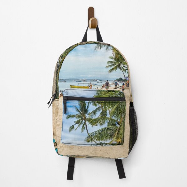 Item preview, Alona Beach, Panglao - Tropical Bohol Paradise | Vibrant Philippines Coastal Seascape Art designed and sold by Ross.A.Campbell.