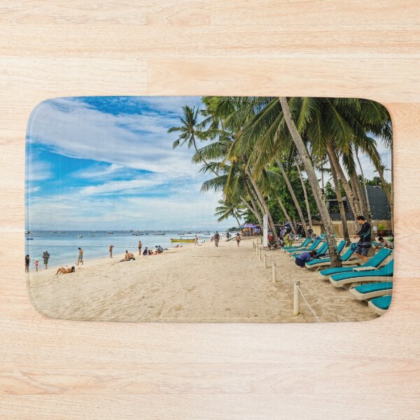 Item preview, Alona Beach, Panglao - Tropical Bohol Paradise | Vibrant Philippines Coastal Seascape Art designed and sold by Ross.A.Campbell.