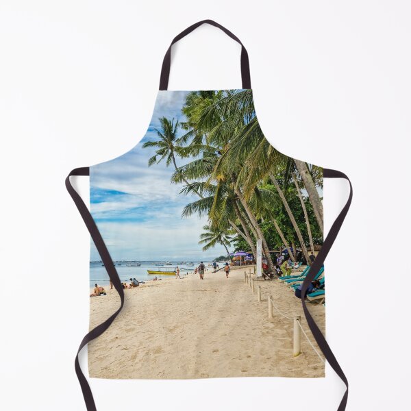 Item preview, Alona Beach, Panglao - Tropical Bohol Paradise | Vibrant Philippines Coastal Seascape Art designed and sold by Ross.A.Campbell.