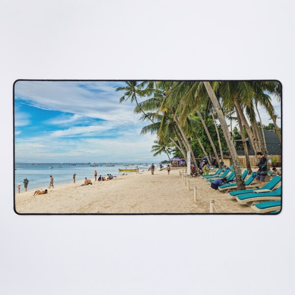 Item preview, Alona Beach, Panglao - Tropical Bohol Paradise | Vibrant Philippines Coastal Seascape Art designed and sold by Ross.A.Campbell.
