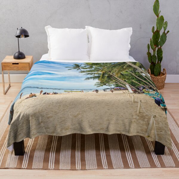 Item preview, Alona Beach, Panglao - Tropical Bohol Paradise | Vibrant Philippines Coastal Seascape Art designed and sold by Ross.A.Campbell.