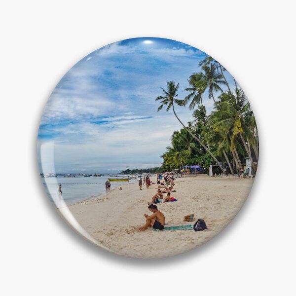 Item preview, Alona Beach, Panglao - Tropical Bohol Paradise | Vibrant Philippines Coastal Seascape Art designed and sold by Ross.A.Campbell.