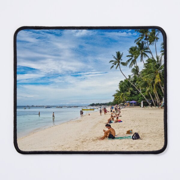 Item preview, Alona Beach, Panglao - Tropical Bohol Paradise | Vibrant Philippines Coastal Seascape Art designed and sold by Ross.A.Campbell.