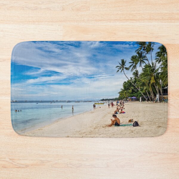 Item preview, Alona Beach, Panglao - Tropical Bohol Paradise | Vibrant Philippines Coastal Seascape Art designed and sold by Ross.A.Campbell.