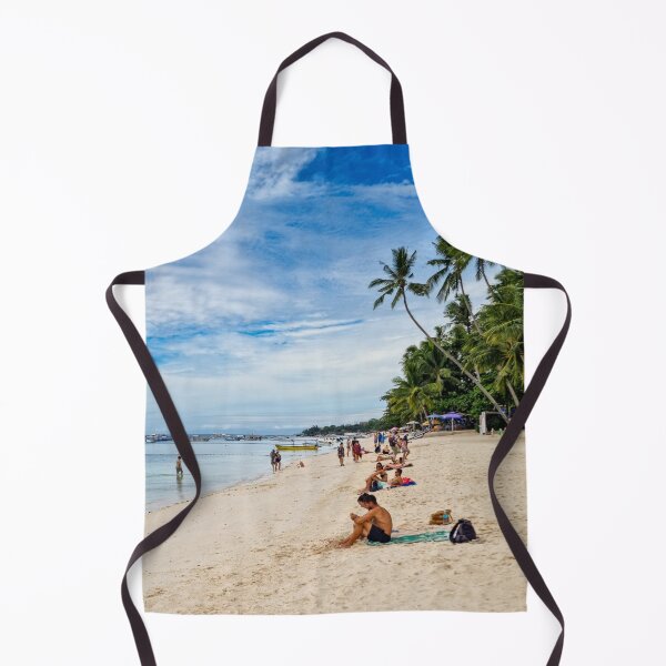 Item preview, Alona Beach, Panglao - Tropical Bohol Paradise | Vibrant Philippines Coastal Seascape Art designed and sold by Ross.A.Campbell.